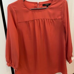 BCBG Women's Red Top